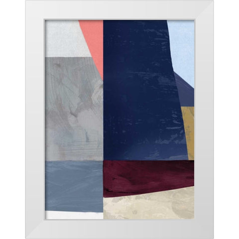 Alternative IV White Modern Wood Framed Art Print by PI Studio