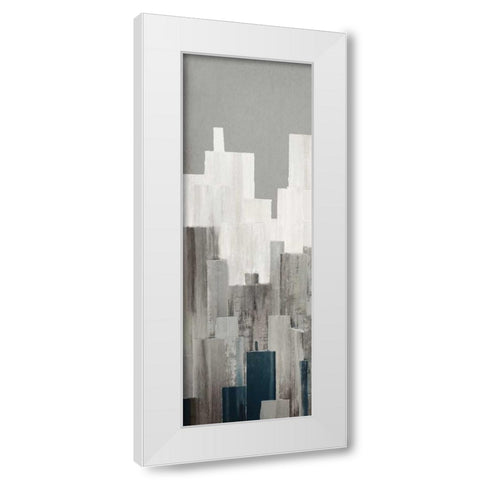 Ripped City I White Modern Wood Framed Art Print by PI Studio