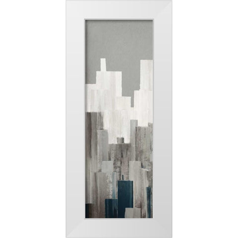 Ripped City I White Modern Wood Framed Art Print by PI Studio