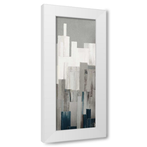 Ripped City III White Modern Wood Framed Art Print by PI Studio