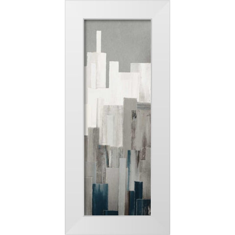 Ripped City III White Modern Wood Framed Art Print by PI Studio