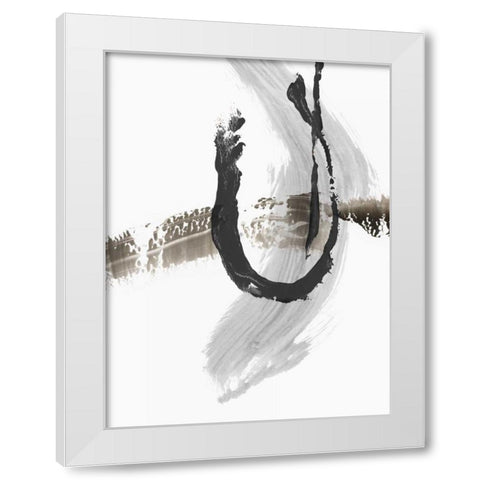 A Loner II White Modern Wood Framed Art Print by PI Studio