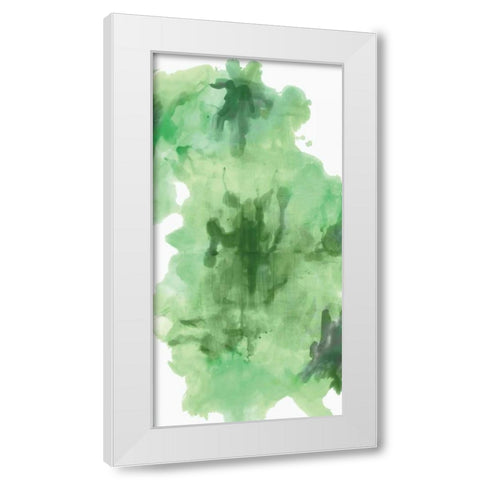 Neon Spill I White Modern Wood Framed Art Print by PI Studio