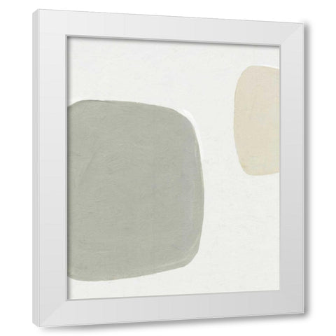 Imperfect II White Modern Wood Framed Art Print by PI Studio