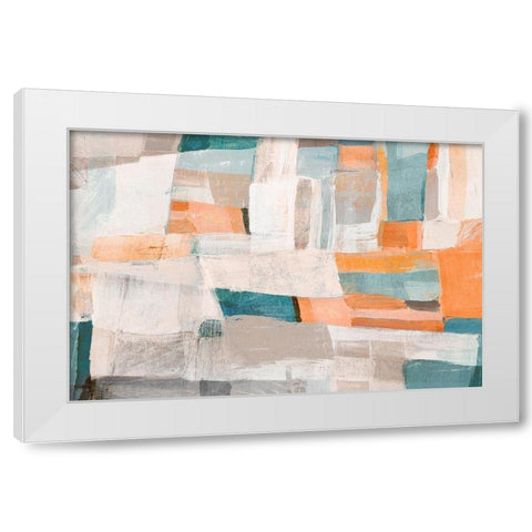 Ripe White Modern Wood Framed Art Print by PI Studio