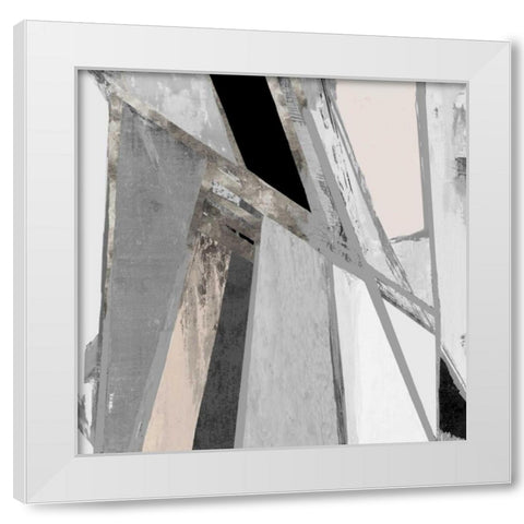 Paradox I White Modern Wood Framed Art Print by PI Studio