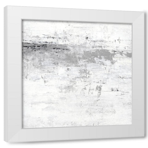 Blizzard I White Modern Wood Framed Art Print by PI Studio