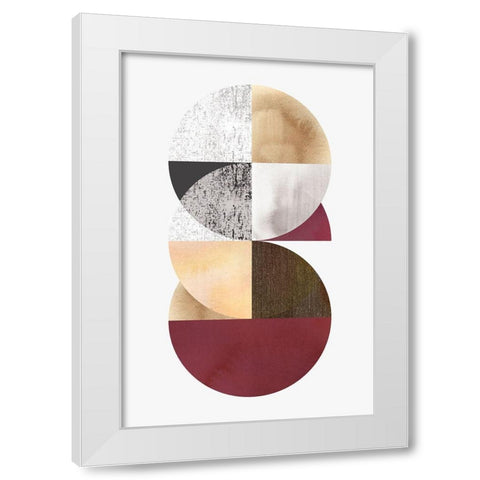 On the Brink II White Modern Wood Framed Art Print by PI Studio