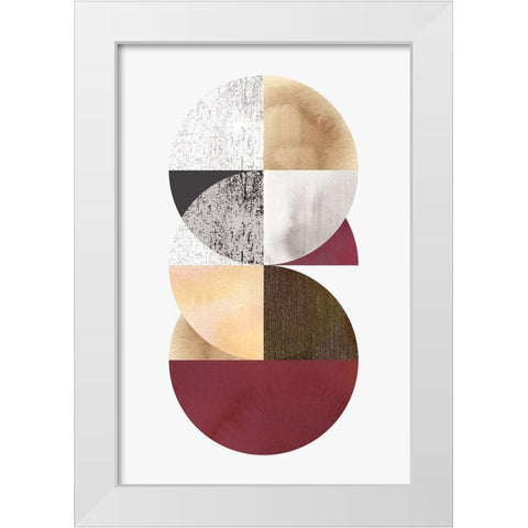 On the Brink II White Modern Wood Framed Art Print by PI Studio