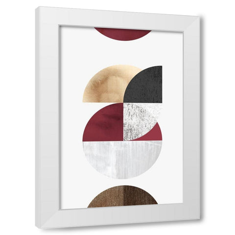 On the Brink III White Modern Wood Framed Art Print by PI Studio