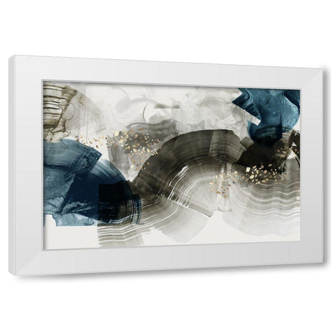 Laced II  White Modern Wood Framed Art Print by PI Studio