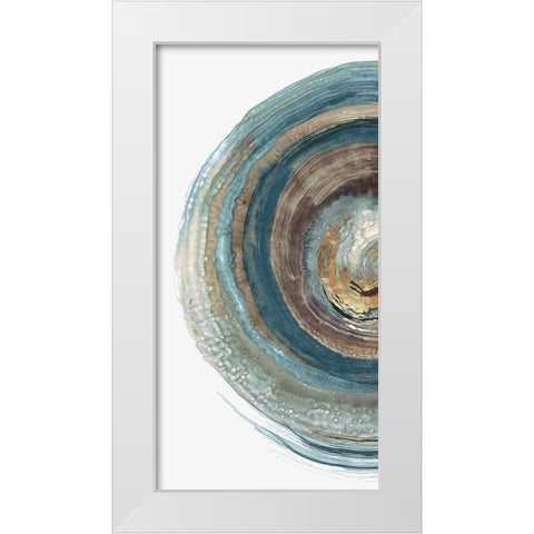 Into the Dark I  White Modern Wood Framed Art Print by PI Studio