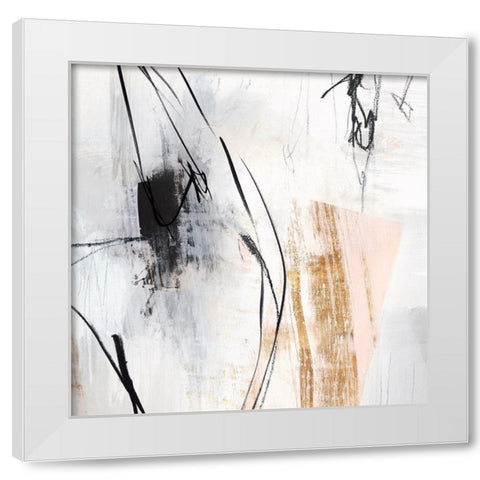 Fortnight I  White Modern Wood Framed Art Print by PI Studio