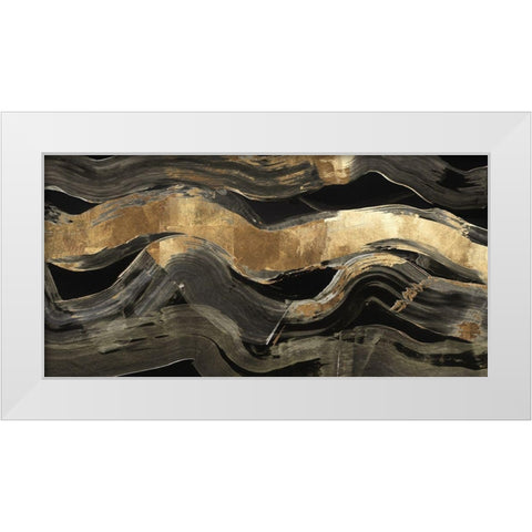 Golden Hour IIÂ  White Modern Wood Framed Art Print by PI Studio