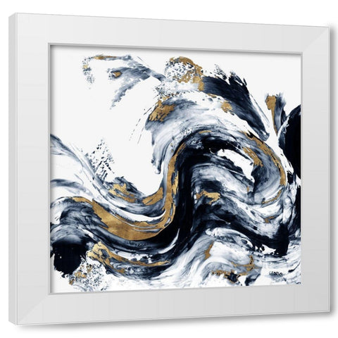 Faded Memories I  White Modern Wood Framed Art Print by PI Studio