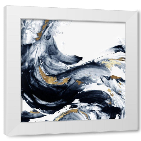 Faded Memories II   White Modern Wood Framed Art Print by PI Studio