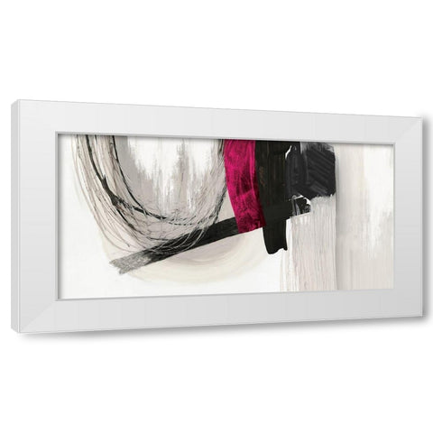 On Hold I  White Modern Wood Framed Art Print by PI Studio