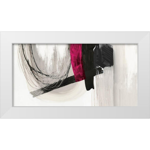 On Hold I  White Modern Wood Framed Art Print by PI Studio