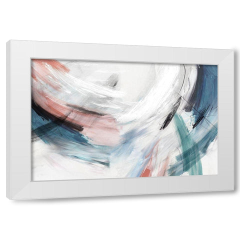 Sleepless Nights I White Modern Wood Framed Art Print by PI Studio