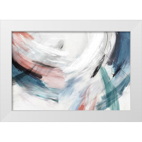 Sleepless Nights I White Modern Wood Framed Art Print by PI Studio