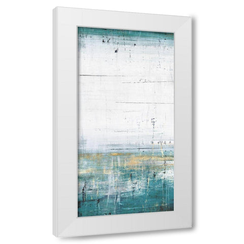 Love Adorned III  White Modern Wood Framed Art Print by PI Studio