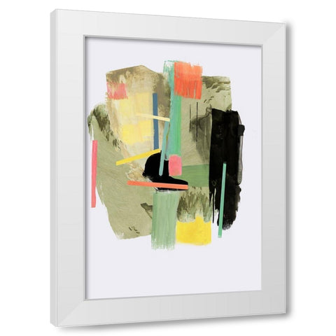 Placebo II  White Modern Wood Framed Art Print by PI Studio