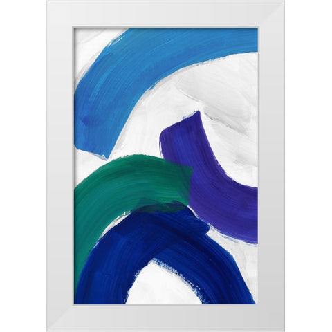 Union of Empathy II White Modern Wood Framed Art Print by PI Studio