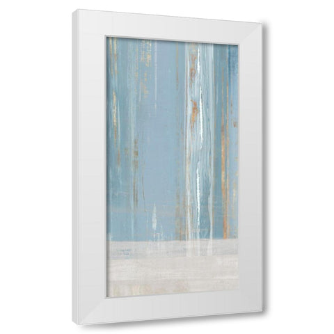 Awoken Might I White Modern Wood Framed Art Print by PI Studio