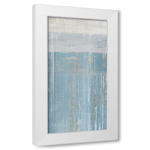 Awoken Might II White Modern Wood Framed Art Print by PI Studio