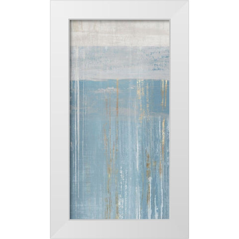 Awoken Might II White Modern Wood Framed Art Print by PI Studio