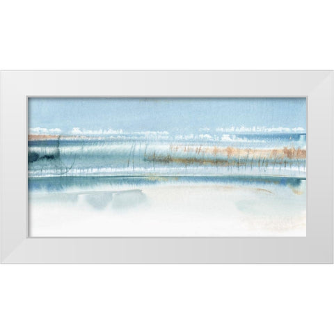 Immersed I White Modern Wood Framed Art Print by PI Studio