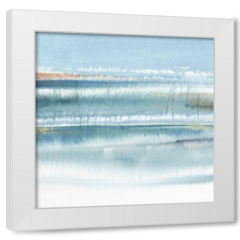 Immersed II White Modern Wood Framed Art Print by PI Studio