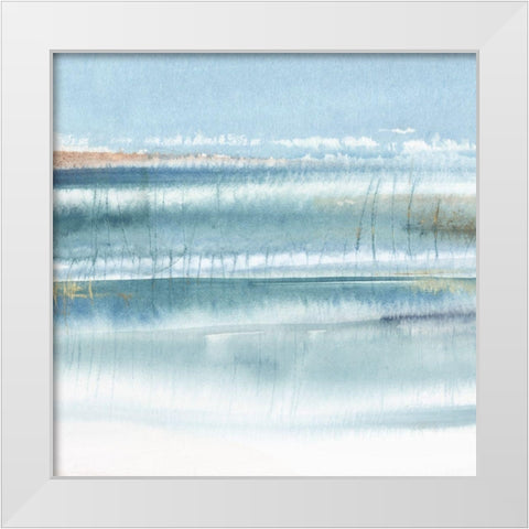 Immersed II White Modern Wood Framed Art Print by PI Studio