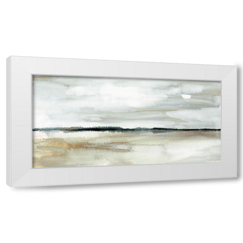 Beautiful Place  White Modern Wood Framed Art Print by PI Studio