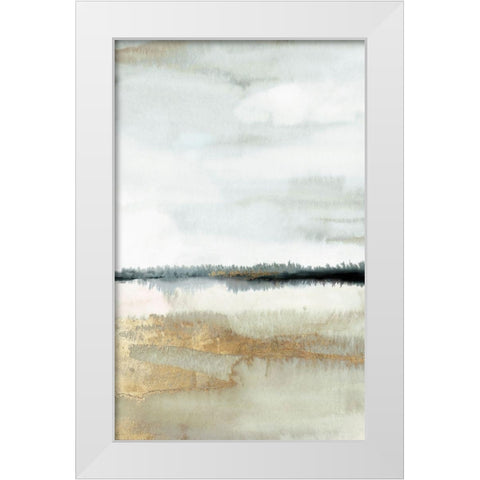 Home Before Dark I  White Modern Wood Framed Art Print by PI Studio