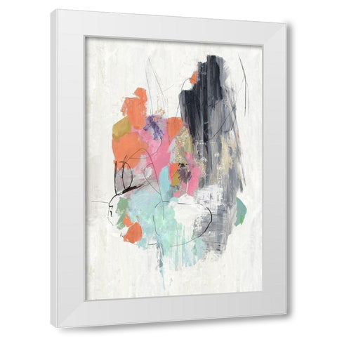 Profundity I White Modern Wood Framed Art Print by PI Studio