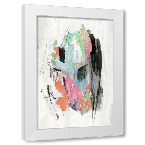 Profundity II White Modern Wood Framed Art Print by PI Studio