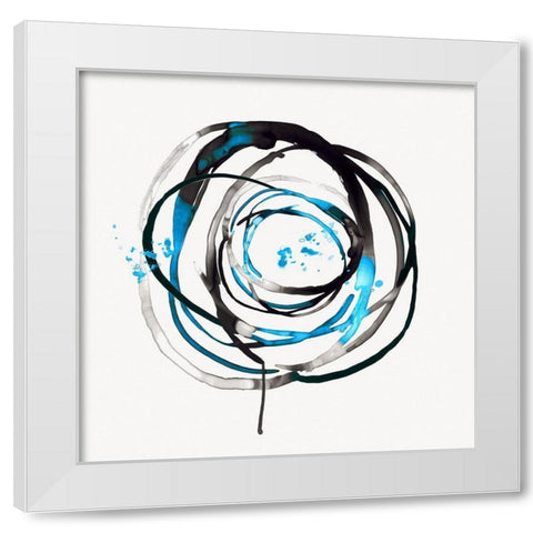 Thrill of Infinity I White Modern Wood Framed Art Print by PI Studio