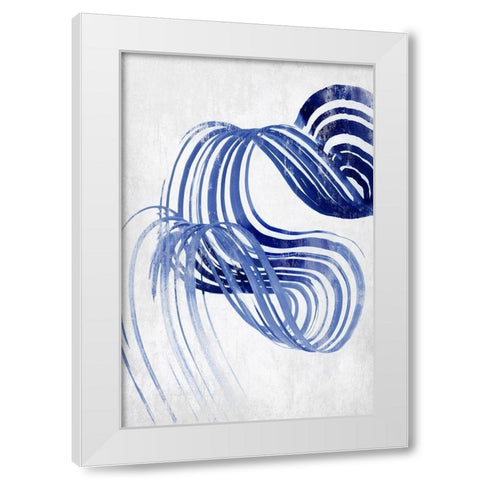 Rhumba I  White Modern Wood Framed Art Print by PI Studio