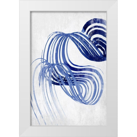 Rhumba I  White Modern Wood Framed Art Print by PI Studio