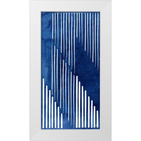 Divergent II   White Modern Wood Framed Art Print by PI Studio