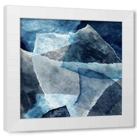 Ideal Deepness II White Modern Wood Framed Art Print by PI Studio