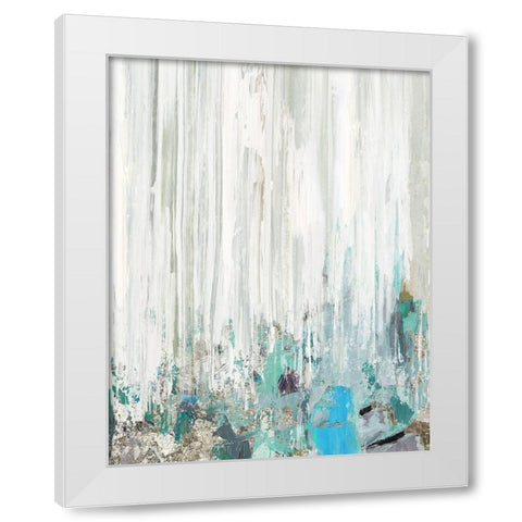 Hidden in Light II White Modern Wood Framed Art Print by PI Studio