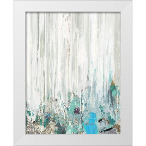 Hidden in Light II White Modern Wood Framed Art Print by PI Studio