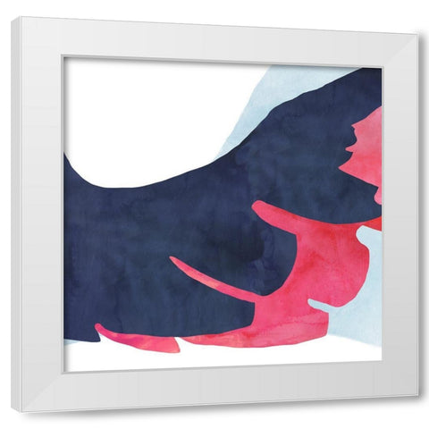 Flight  White Modern Wood Framed Art Print by PI Studio