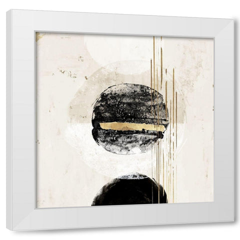 Allured II Â  White Modern Wood Framed Art Print by PI Studio