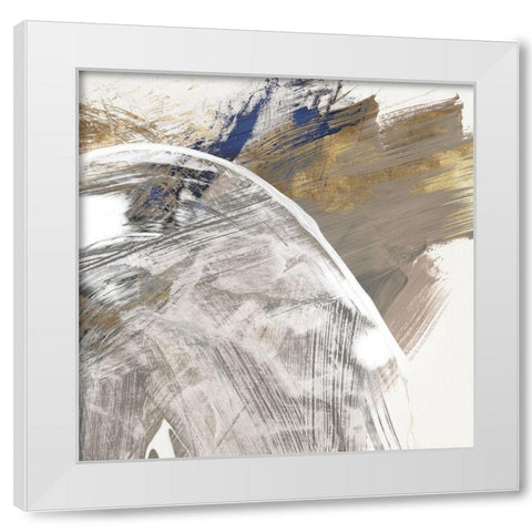 Enlightenment I  White Modern Wood Framed Art Print by PI Studio