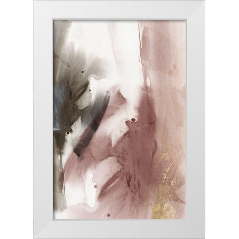 Laminate II  White Modern Wood Framed Art Print by PI Studio