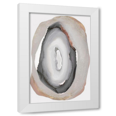 Gyre II Â  White Modern Wood Framed Art Print by PI Studio