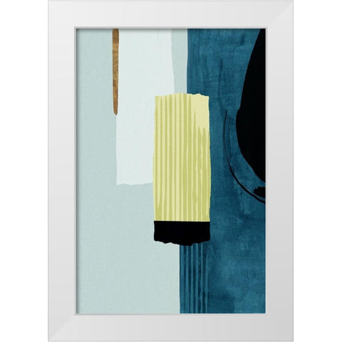 The Stars Edge II   White Modern Wood Framed Art Print by PI Studio